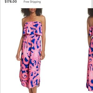 Lily Pulitzer Meridian Midi Dress size M